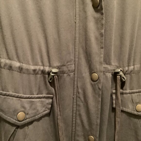 Military Style Bar III Jacket, olive green, size XS - Picture 4 of 7